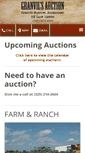 Mobile Screenshot of granvilsauction.com